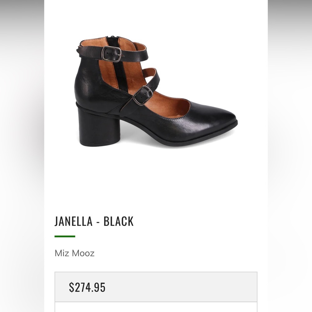 Miz Mooz Janella leather pumps - Picture 2 of 8